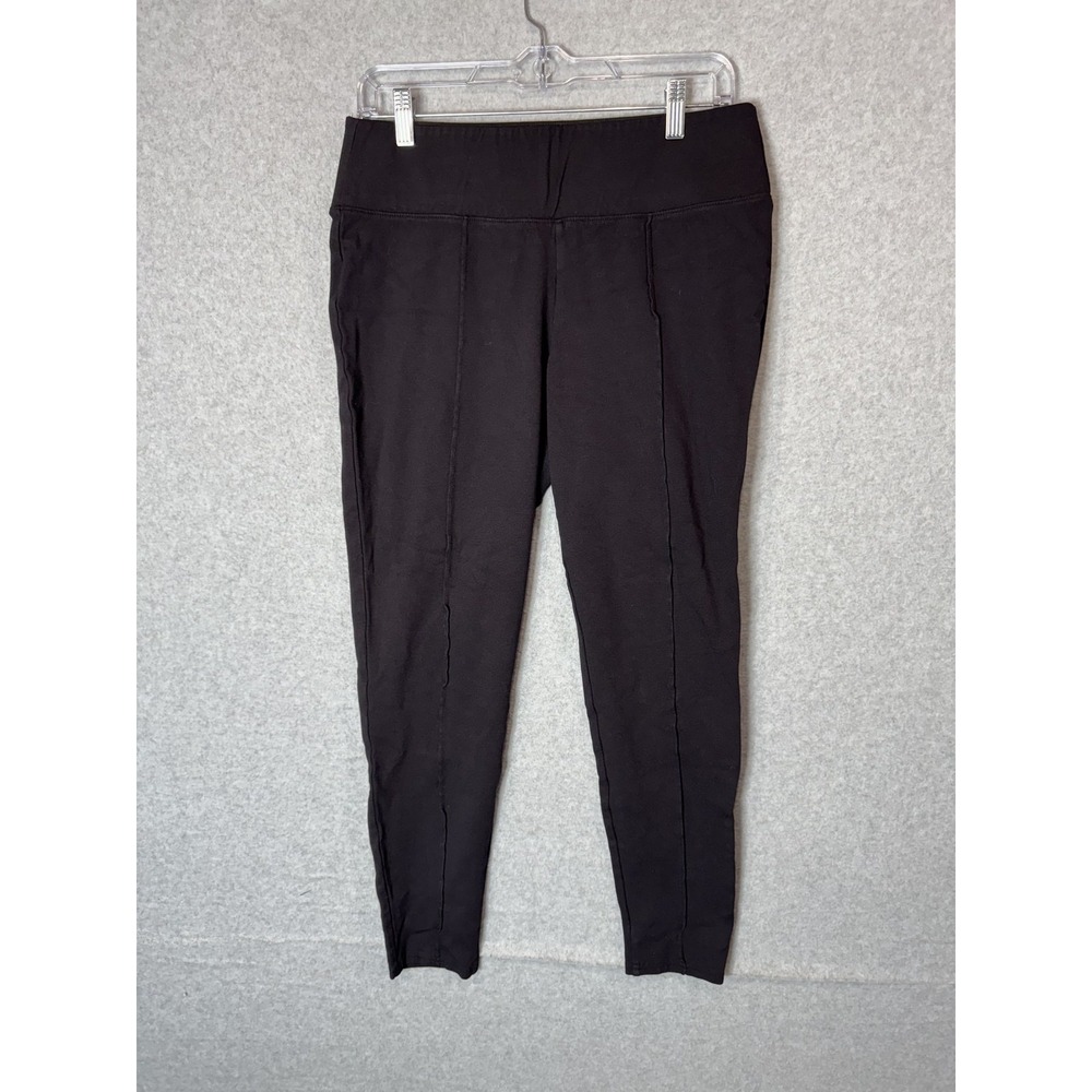 Nine West‎ Leggings Womens Large Black Slim Stretch High Rise Pull On Pants